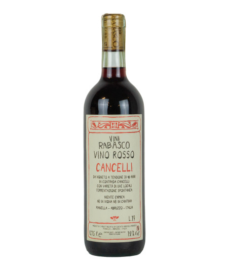 0,75 Rabasco NV Vino Rosso Cancelli ° Vi