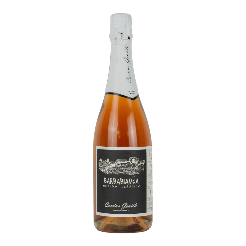 Cascina Gentile 2016 Vino Spumante Qualita Rose Metodo Classico Barbabianca