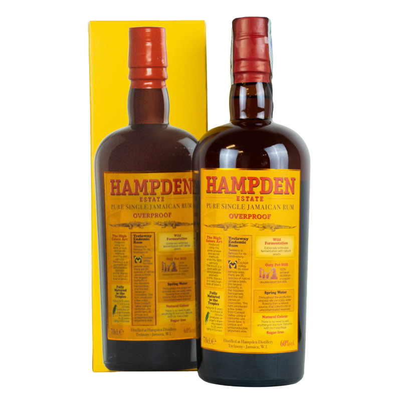 Hampden Rum Single Jamaica Overproof