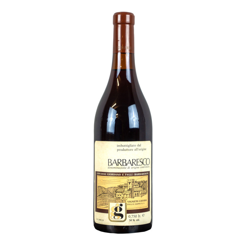 Giordano Giovanni 1970 Barbaresco DOCG Cavana