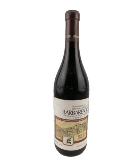 Giordano Giovanni 1980 Barbaresco DOCG Cavana