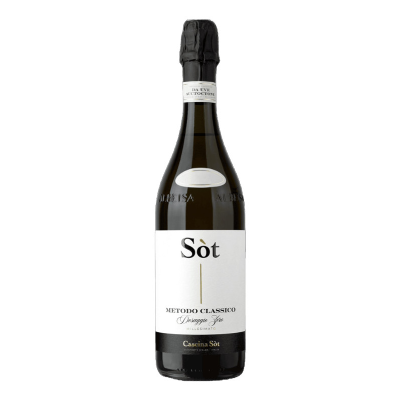 Cascina Sot 2019 Spumante Bianco Dosaggio Zero Metodo Classico