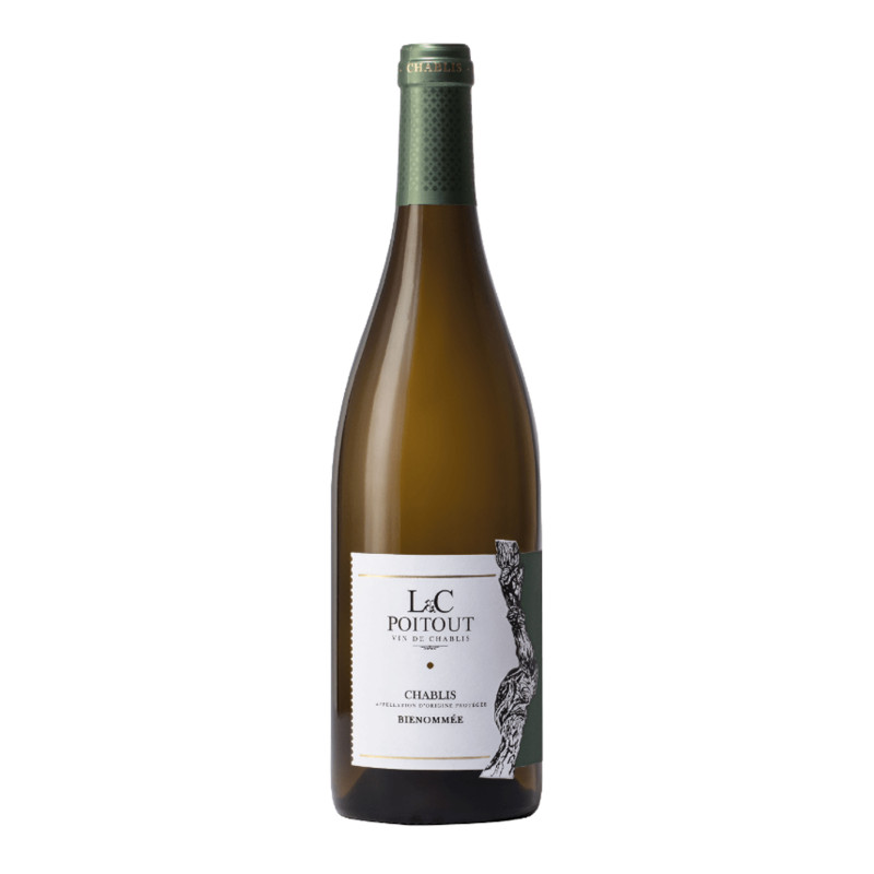 Poitout L C 2023 Chablis AOC Bienommee