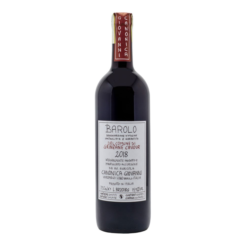 Canonica Giovanni 2018 Barolo DOCG Grinzane Cavour