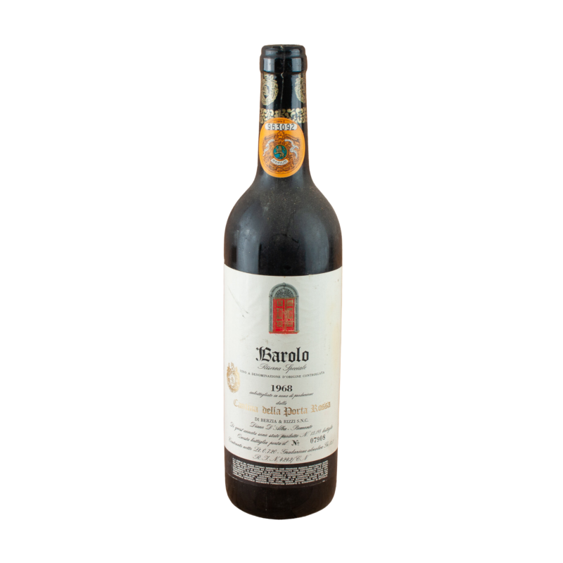 Cantina della Porta Rossa 1968 Barolo DOCG Riserva Speciale