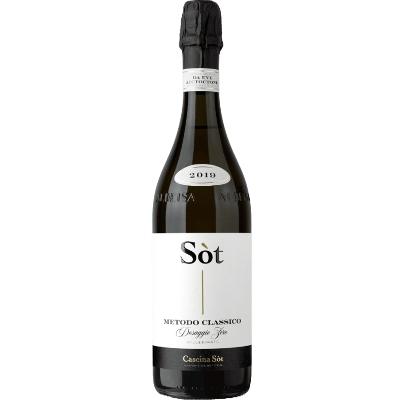 Cascina Sot 2020 Spumante Bianco Dosaggio Zero Metodo Classico