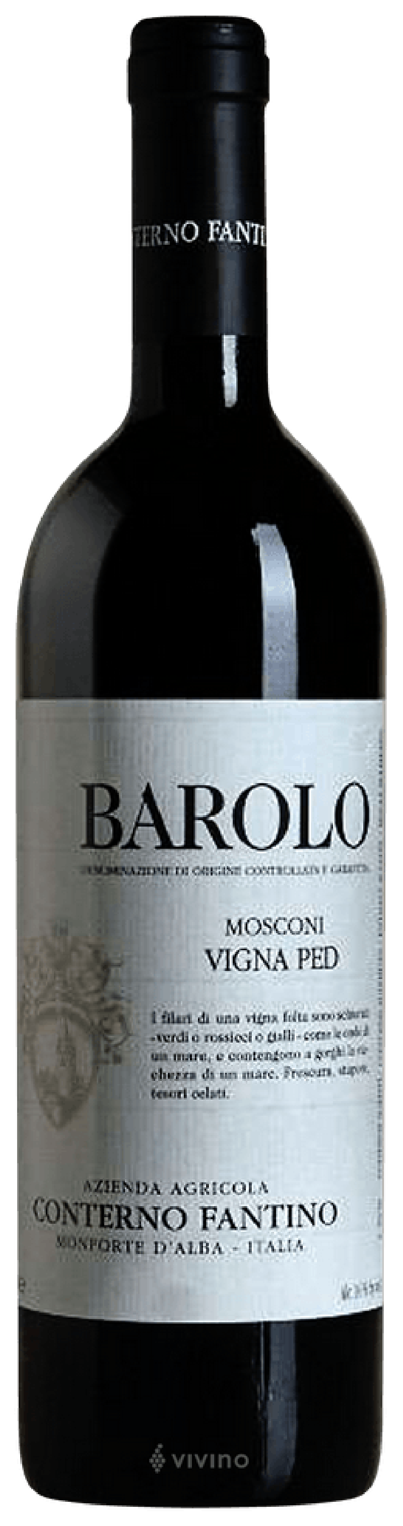 Conterno Fantino 2013 Barolo DOCG Mosconi Vigna Ped