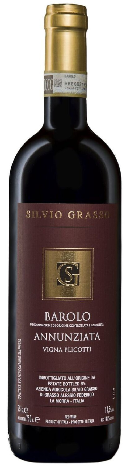 Grasso Silvio 2001 Barolo DOCG Vigna Plicotti