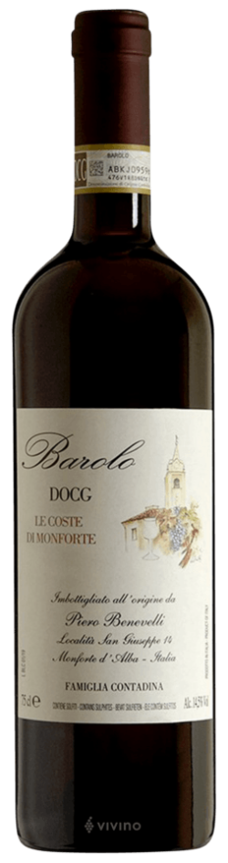 Benevelli Piero 2020 Barolo DOCG Le Coste di Monforte