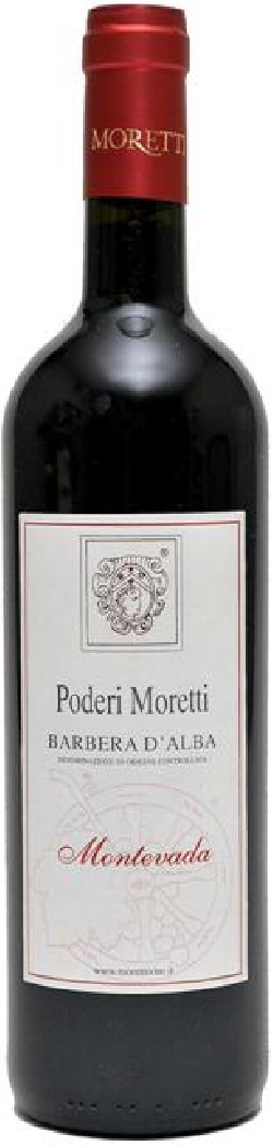 Poderi Moretti 2018 Barbera d Alba DOC Superiore Montevada